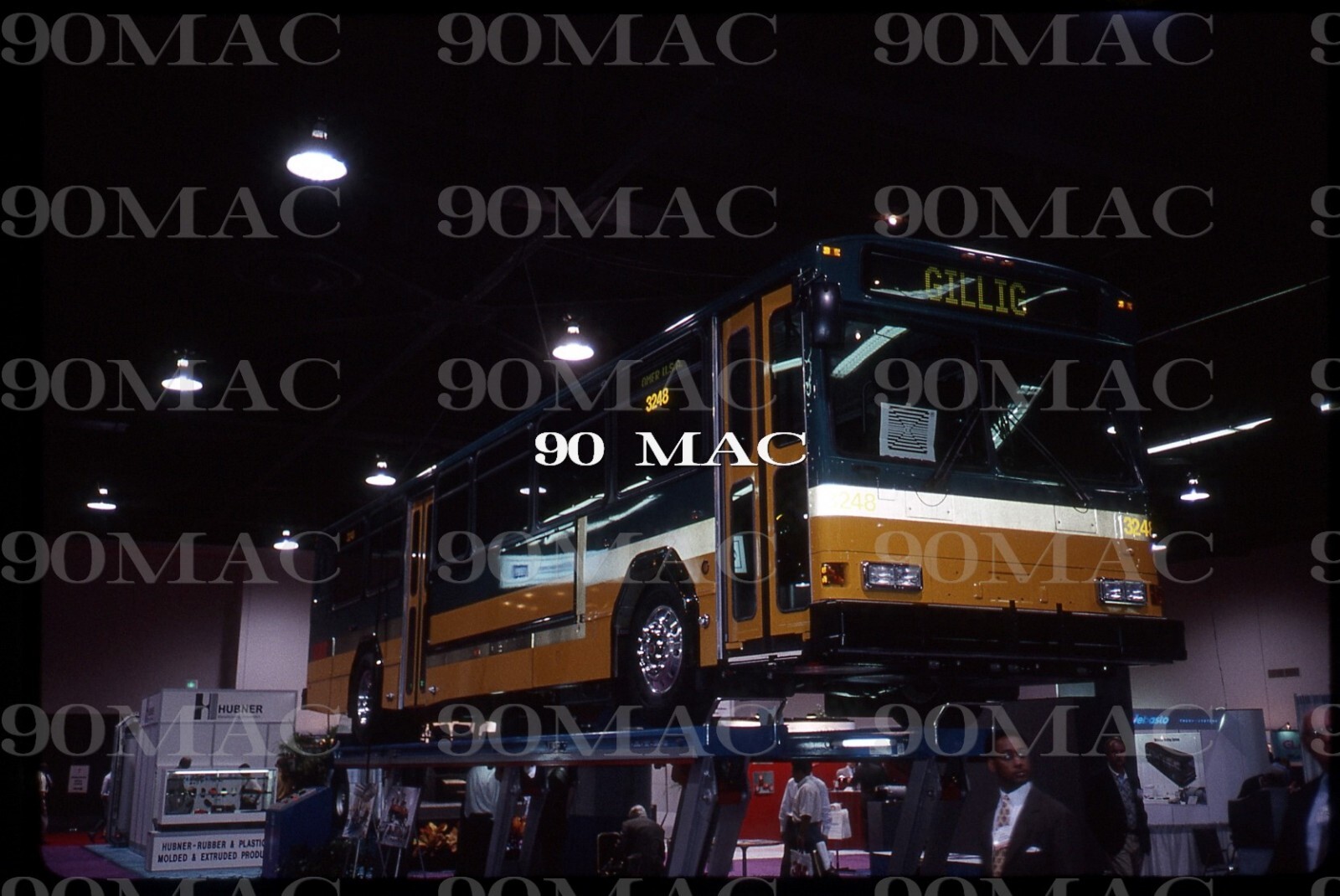 GILLIG PHANTOM DEMO BUS #3248. Original Slide 1996. APTA!