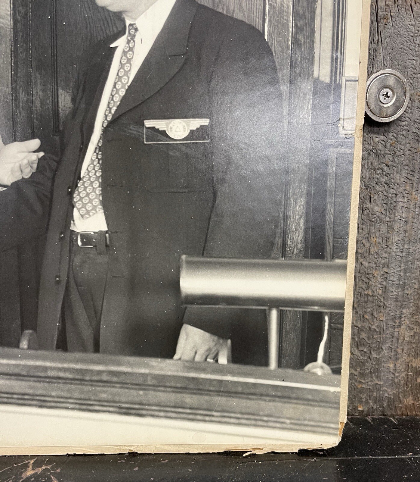 Vintage 1940s New Jersey Bus Driver Training School Promo Large Scale Photo 5/13