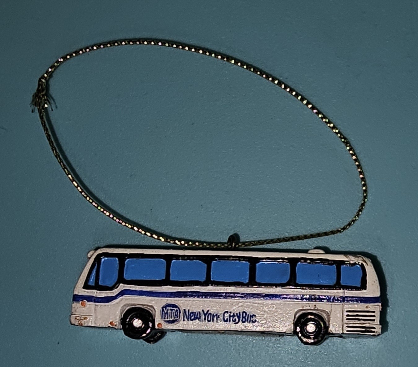MTA GMC RTS Christmas Ornament. From NY Museum.