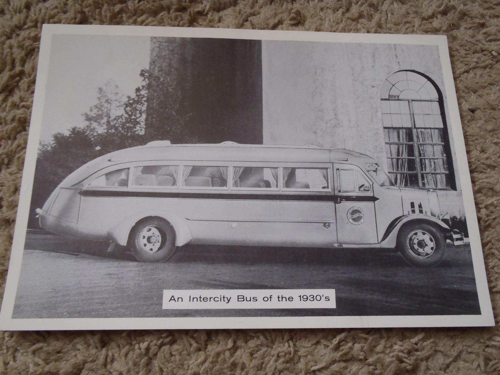 Lot of 8 Trailways Bus Photos/Prints 1920-1960 DT