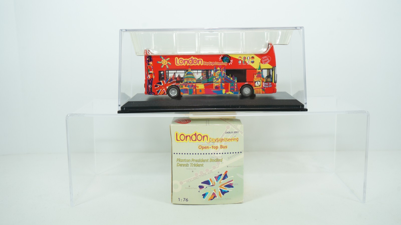 Creative Master 1/76 Plaxton London City Sightseeing Open Top Bus ukbus 0002 B36
