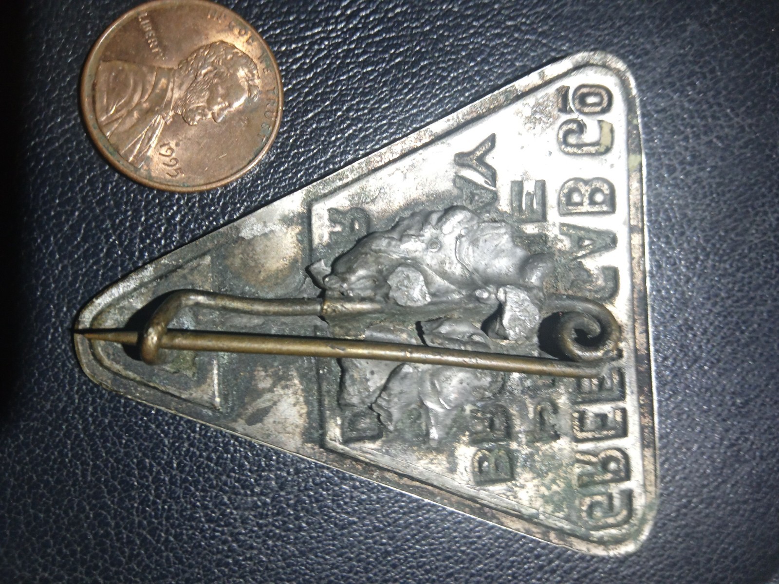 New York City Green Taxi Cab Company Employee Badge