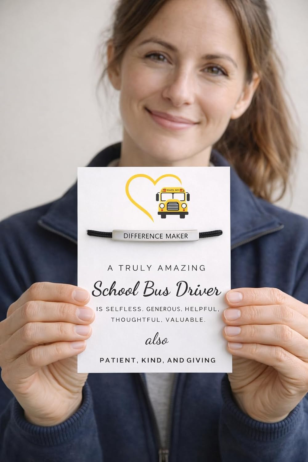 School Bus Driver Appreciation Gifts, Best Bus Driver Gifts, Difference Maker Br