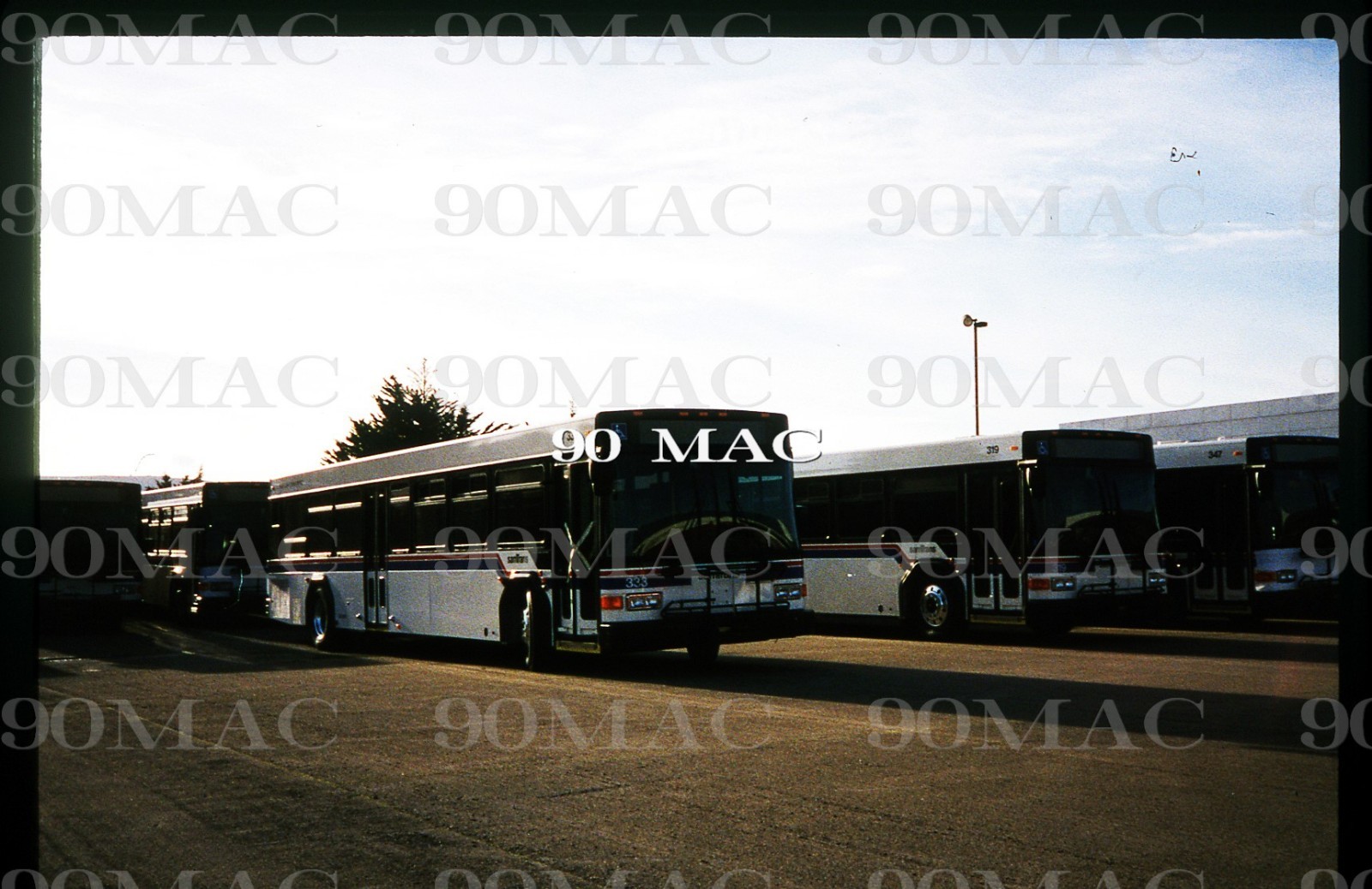 SAMTRANS. GILLIG BUS #333. San Mateo (CA). Original Slide 2005.