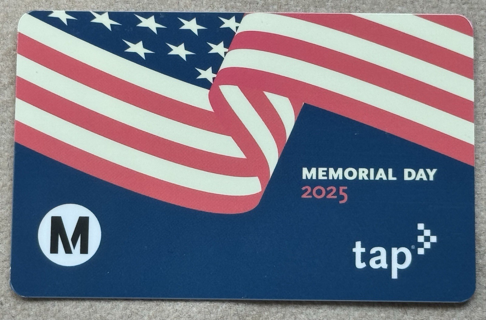 NEW Active Memorial Day 2025 Los Angeles Metro LA TAP Card Bus Subway Rail