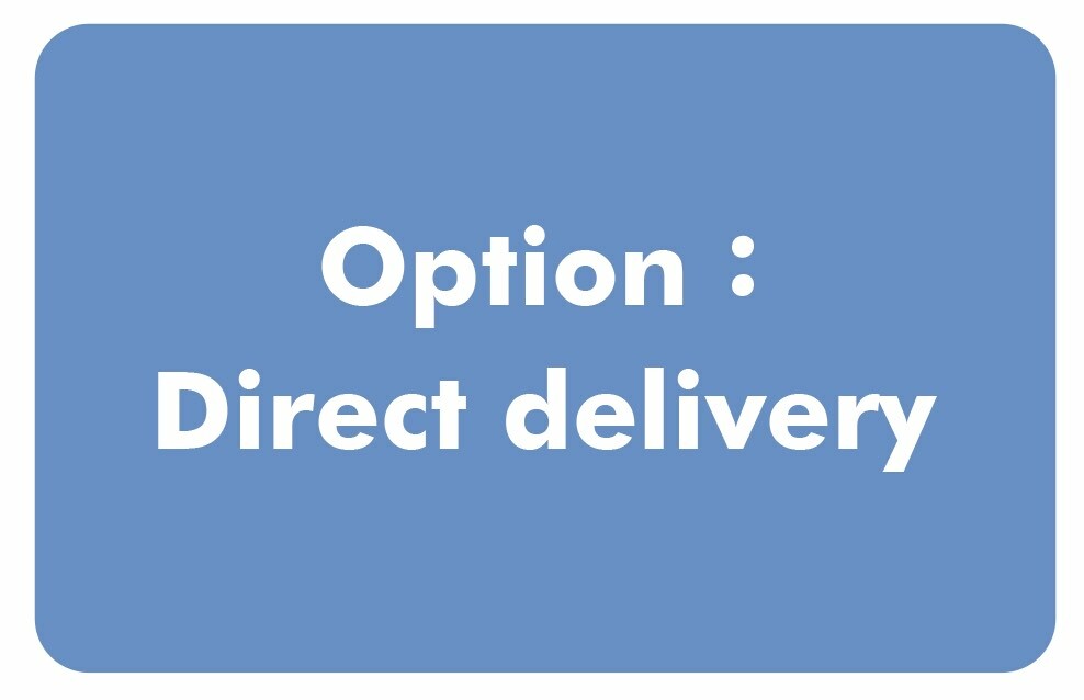 Option ticket: Direct delivery