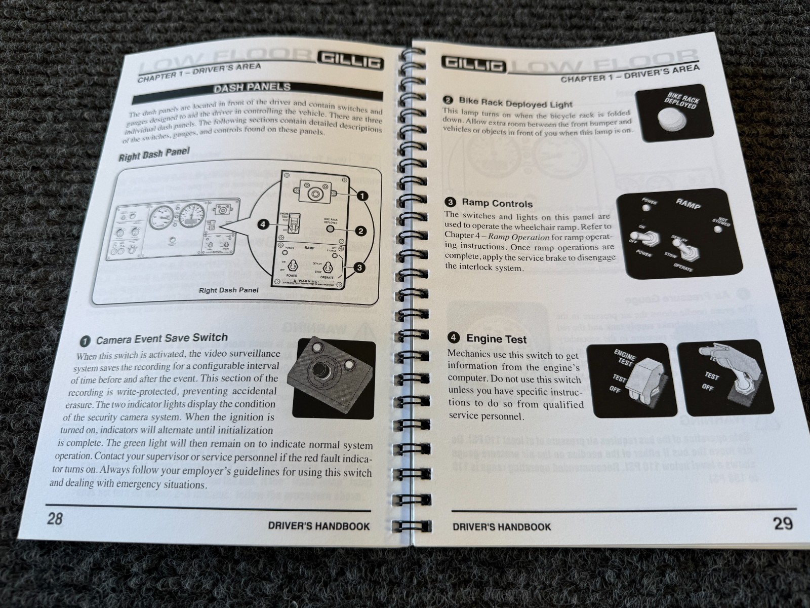 Gillig Low Floor Driver’s/Operator’s Handbook – SamTrans 400 Series – 2009/2010