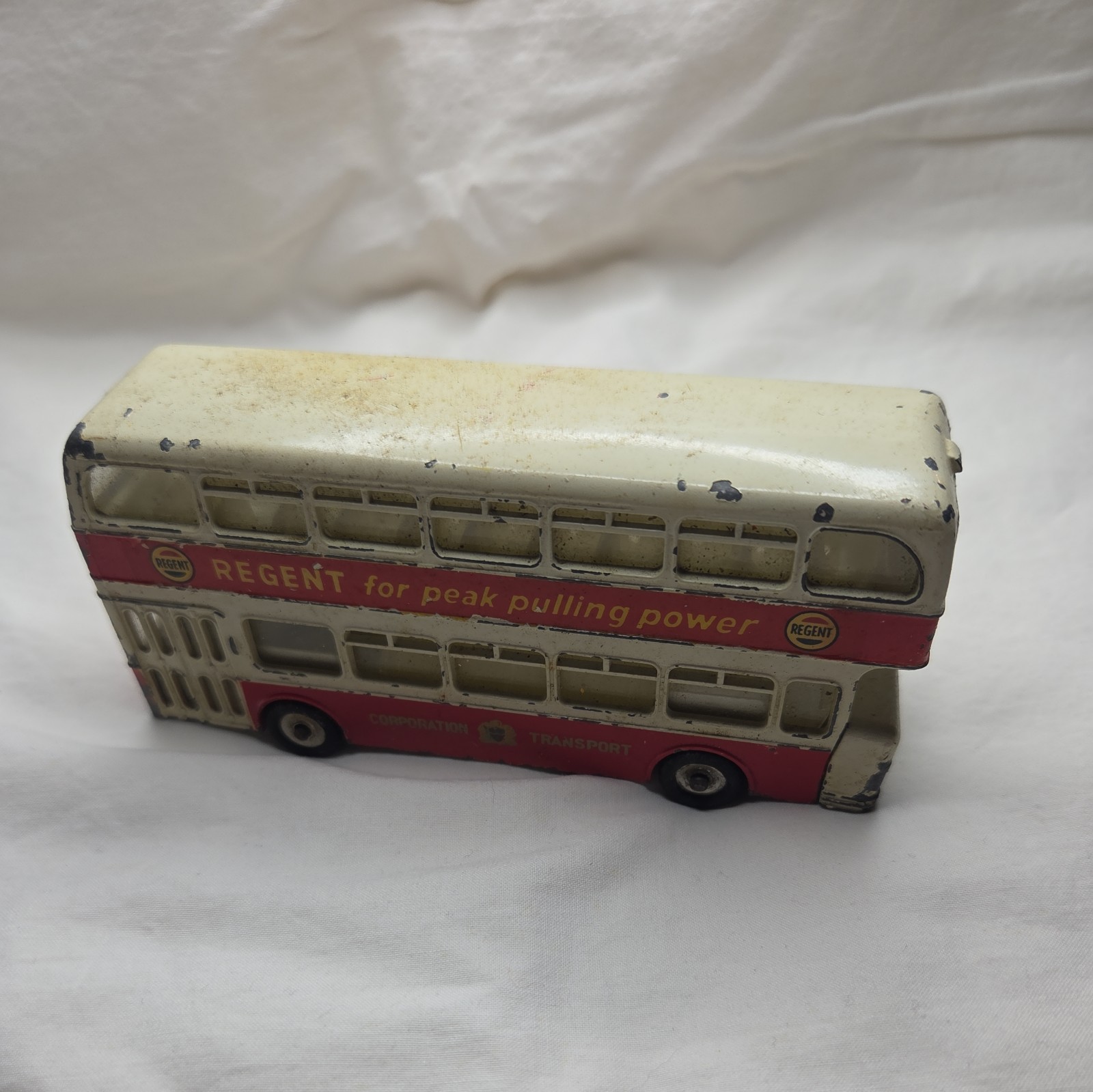 Dinky Toys 1/76 Diecast Atlantean Regent Double Deck Bus No Box Made in England