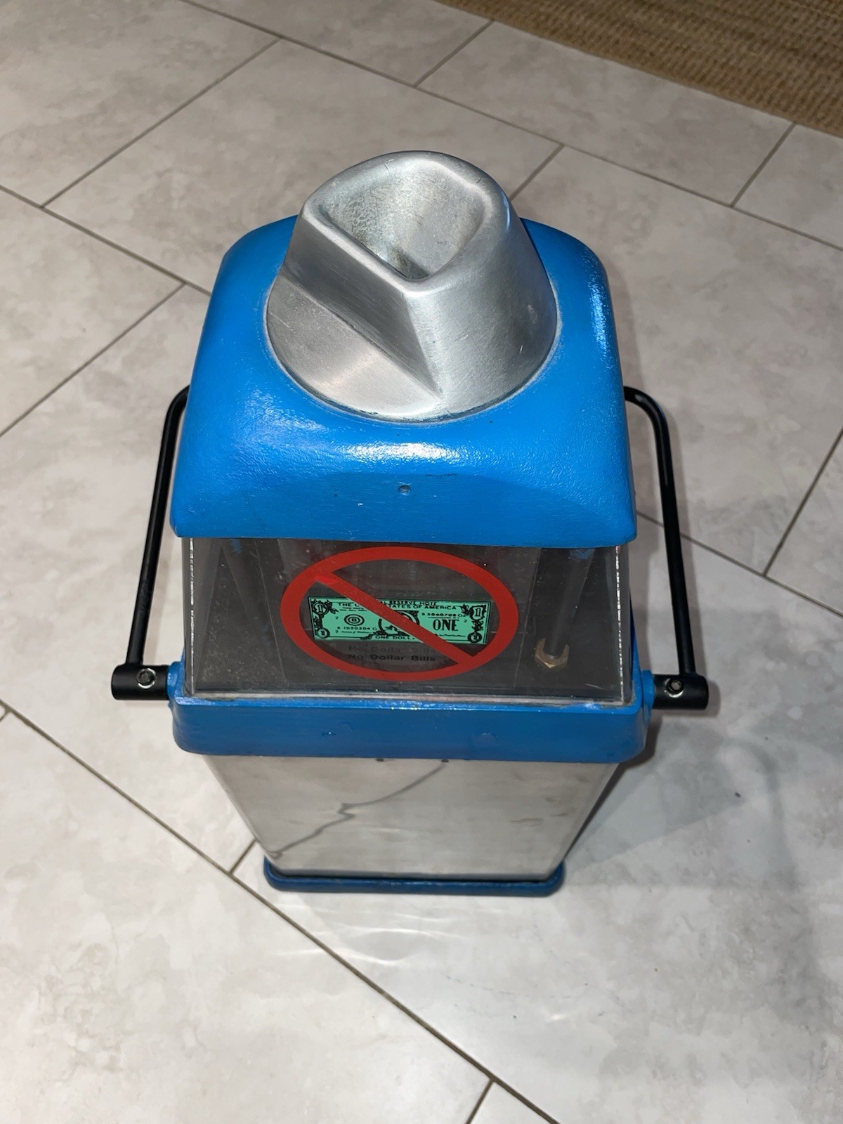 Vintage 1980’s NYC Bus Fare Box, Token Coin Machine