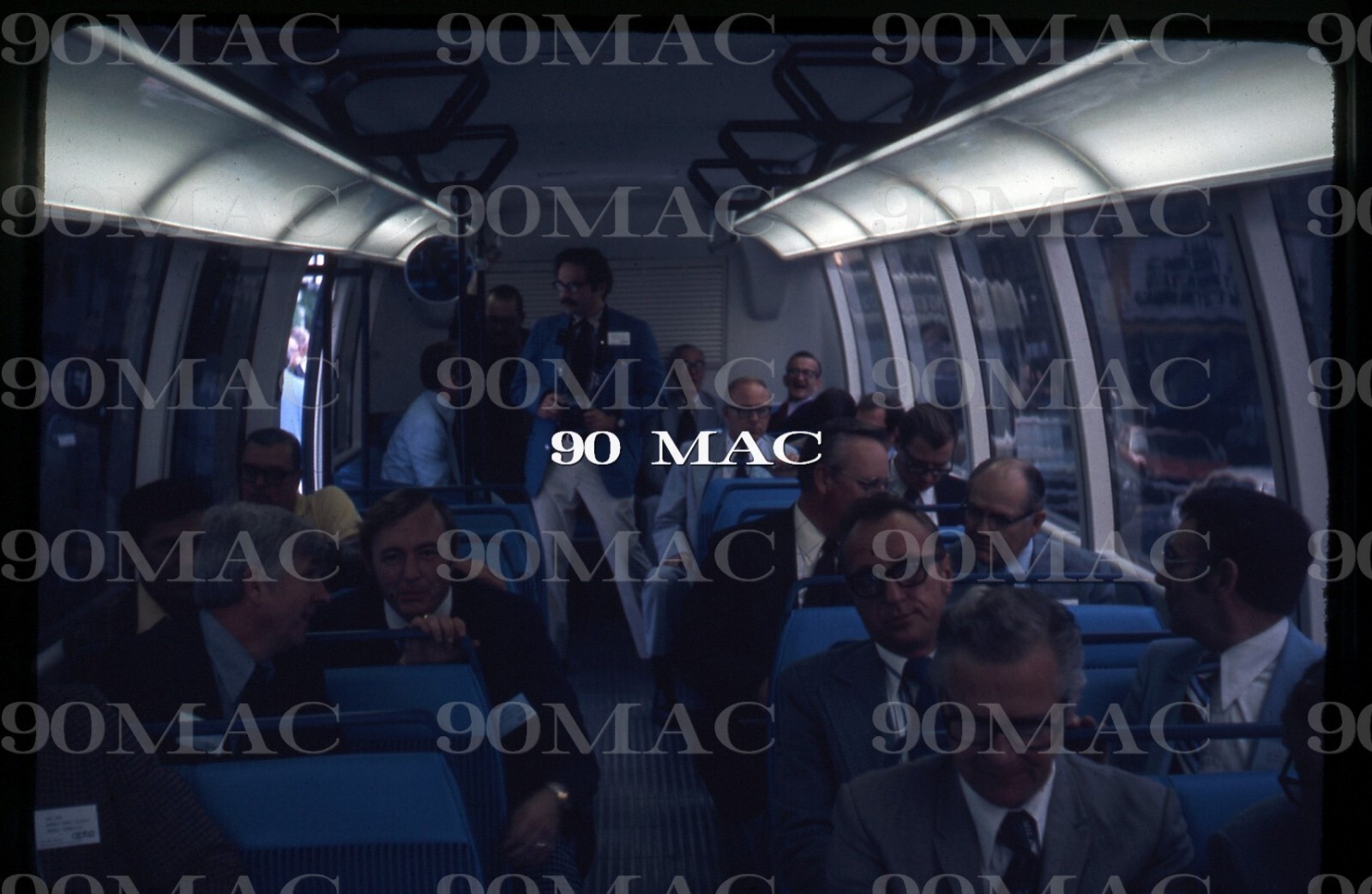 GM COACH RTX DEMO. New Orleans (LA). Original Slide 1975. Interior.