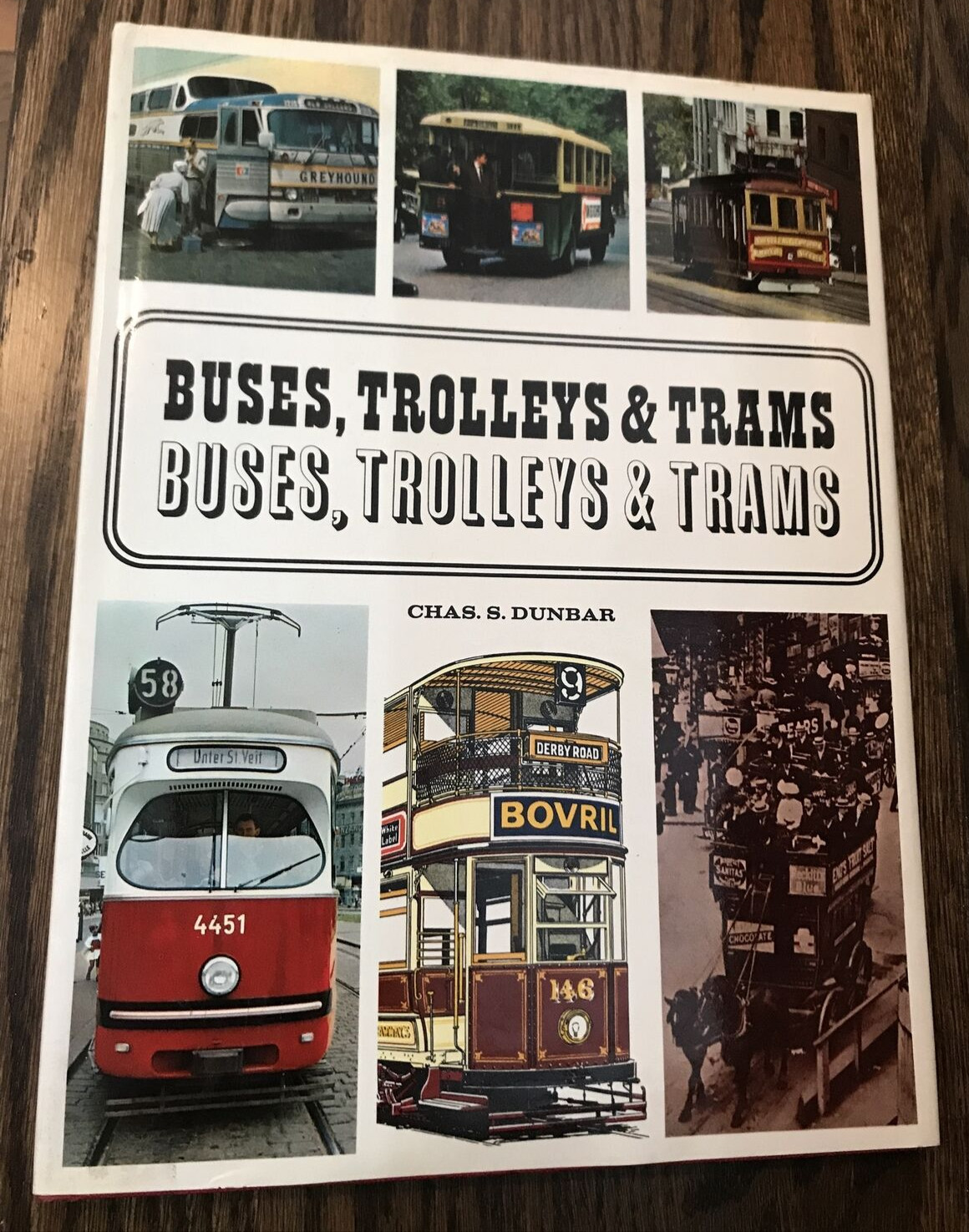 Buss Trolleys Trams by Chas. S. Dunbar (1968) Italy