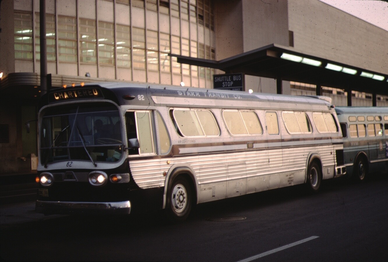 A lot of 6 transit bus Kodachrome original Kodak Slides