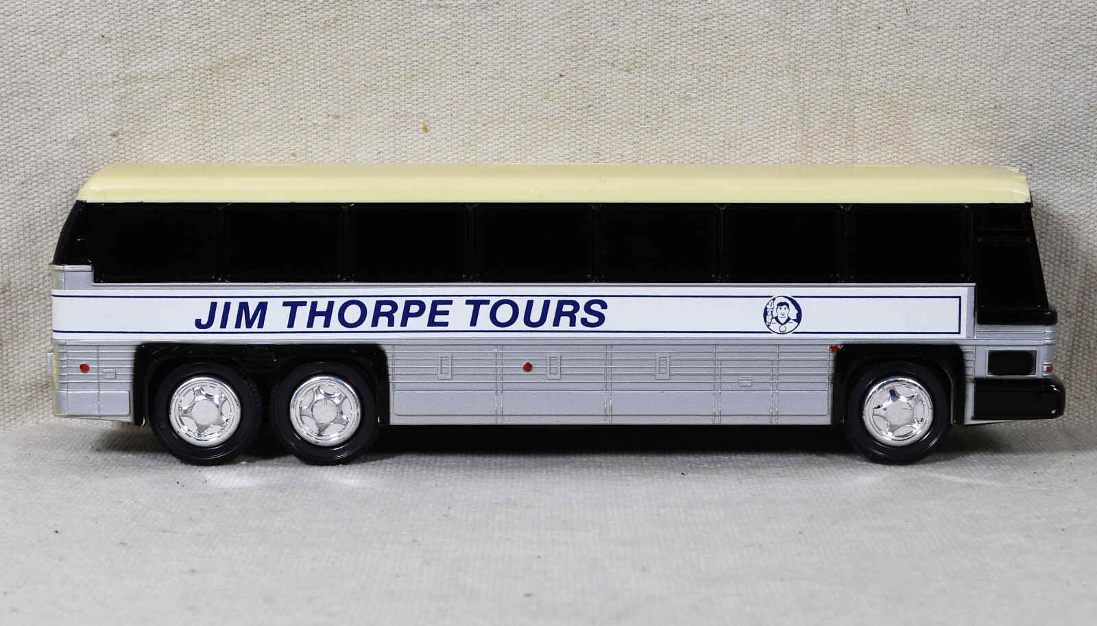 Jimson Bus Plastic Coin Bank Jim Thorpe Tours