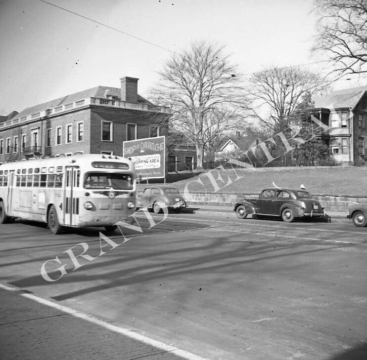 ORIGINAL PSNJ PUBLIC SERVICE NEW JERSEY BUS NEGATIVE #7132 ORANGE NJ