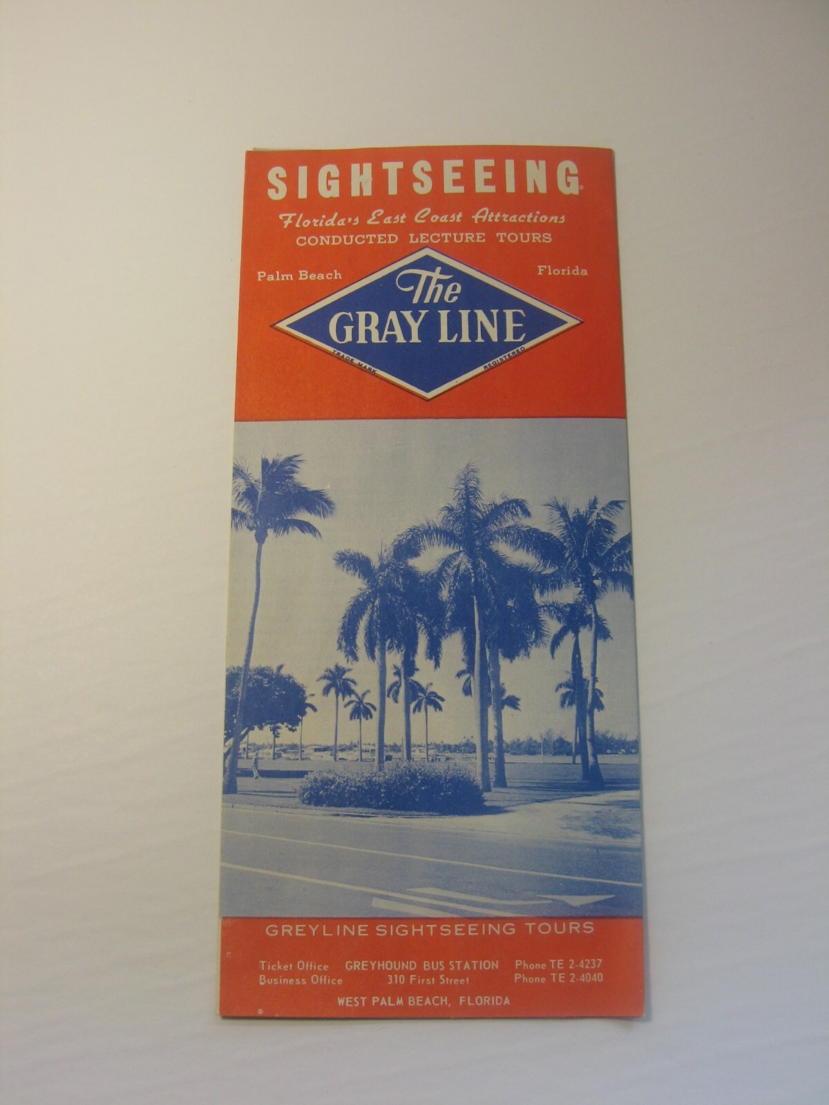 The Gray Line Brochure Sightseeing Palm Beach