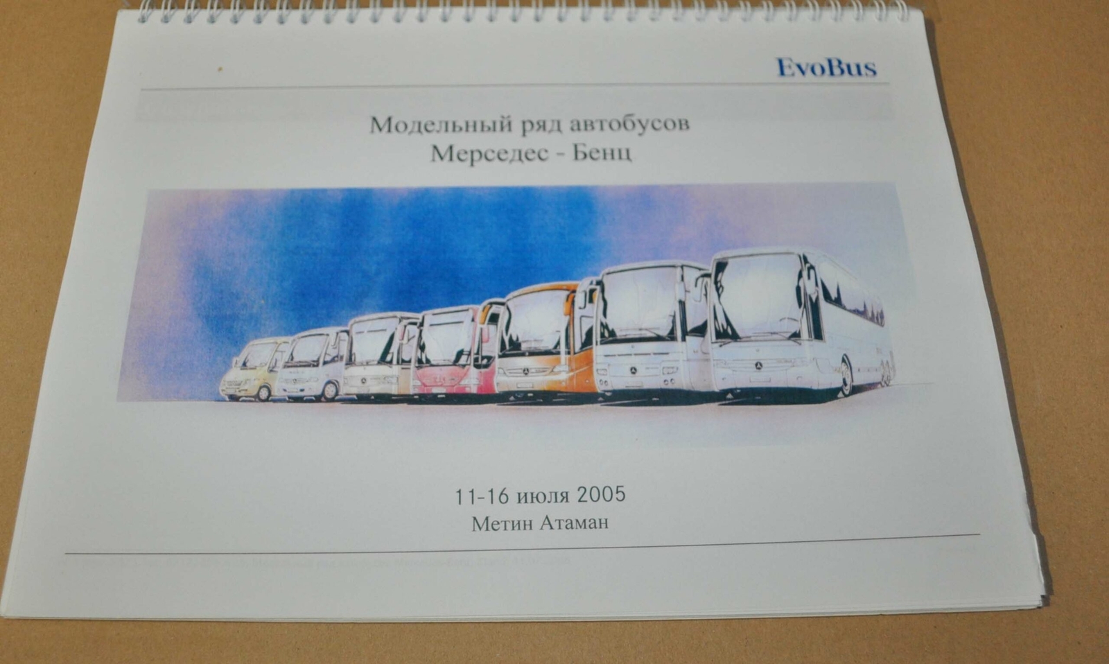 Mercedes Benz Model Range Bus Omnibus Brochure Prospekt 2005 RU